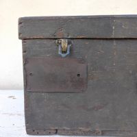 Miniatura dell'articolo Contenitori Cassa da viaggio militare vintage n.415