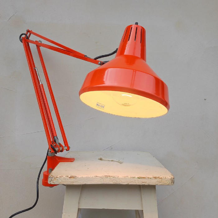Miniatura dell'articolo Lampada da scrivania Tecnolampada Brevetti vintage - Oggetto n.263