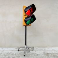 Semaforo stradale anni 80 vintage n�NaN di colore Misto