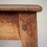 Miniatura dell'articolo Sgabello rustico vintage - Oggetto n.68