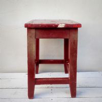Miniatura dell'articolo Sgabello rustico vintage - Oggetto n.69
