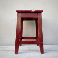 Miniatura dell'articolo Sgabello rustico vintage - Oggetto n.69