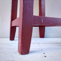 Miniatura dell'articolo Sgabello rustico vintage - Oggetto n.69