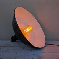 Miniatura dell'articolo Lampada industriale a sospensione Lampada industriale a sospensione italiana vintage D35,5 n.402