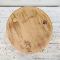 Miniatura dell'articolo Sgabello in legno Sgabello in legno vintage n.447