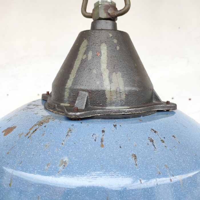 Miniatura dell'articolo Lampada industriale vintage Ungherese a sospensione - Oggetto n.4