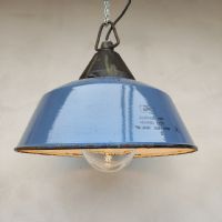 Lampada industriale vintage Ungherese a sospensione n°NaN di colore Grigio