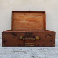 Miniatura dell'articolo Contenitori Valigia da viaggio vintage n.417