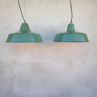 Miniatura dell'articolo Lampada industriale a sospensione Bulgaria vintage - Oggetto n.266