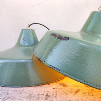 Miniatura dell'articolo Lampada industriale a sospensione Bulgaria vintage - Oggetto n.266