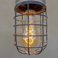 Ingrandisci l'immagine Lampada industriale da lavoro vintage - miniatura 7