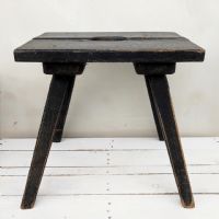 Miniatura dell'articolo Sgabello rustico vintage - Oggetto n.71
