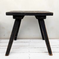 Miniatura dell'articolo Sgabello rustico vintage - Oggetto n.71