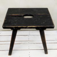 Miniatura dell'articolo Sgabello rustico vintage - Oggetto n.71