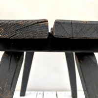 Miniatura dell'articolo Sgabello rustico vintage - Oggetto n.71
