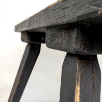 Miniatura dell'articolo Sgabello rustico vintage - Oggetto n.71