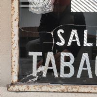 Miniatura dell'articolo Insegna Sali e Tabacchi bifacciale vintage - Oggetto n.205