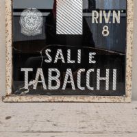 Miniatura dell'articolo Insegna Sali e Tabacchi bifacciale vintage - Oggetto n.205