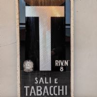 Miniatura dell'articolo Insegna Sali e Tabacchi bifacciale vintage - Oggetto n.205