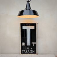 Miniatura dell'articolo Insegna Sali e Tabacchi bifacciale vintage - Oggetto n.205