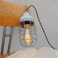 Ingrandisci l'immagine Lampada industriale da lavoro vintage - miniatura 15