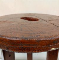 Miniatura dell'articolo Sgabello rustico vintage - Oggetto n.73