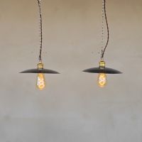 Ingrandisci l'immagine Miniatura dell'articolo Lampada industriale a sospensione Lampada industriale a sospensione vintage D24 n.352
