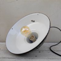 Ingrandisci l'immagine Miniatura dell'articolo Lampada industriale a sospensione Lampada industriale a sospensione italiana vintage D30 n.369