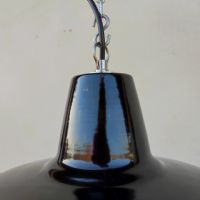 Ingrandisci l'immagine Miniatura dell'articolo Lampada industriale a sospensione Lampada industriale a sospensione italiana vintage D30 n.369