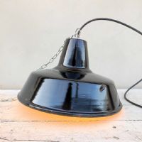 Ingrandisci l'immagine Miniatura dell'articolo Lampada industriale a sospensione Lampada industriale a sospensione italiana vintage D30 n.369