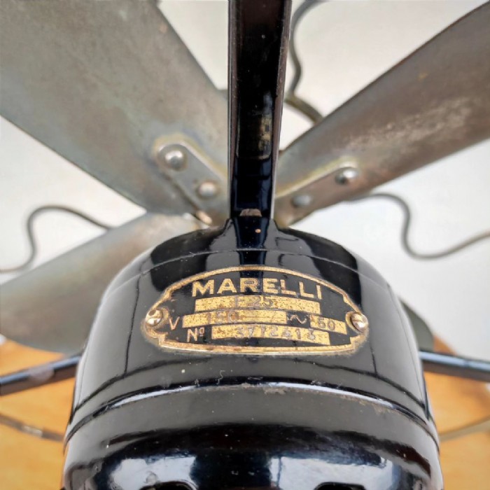 Miniatura dell'articolo Ventilatore Marelli vintage anni 30 - Oggetto n.5