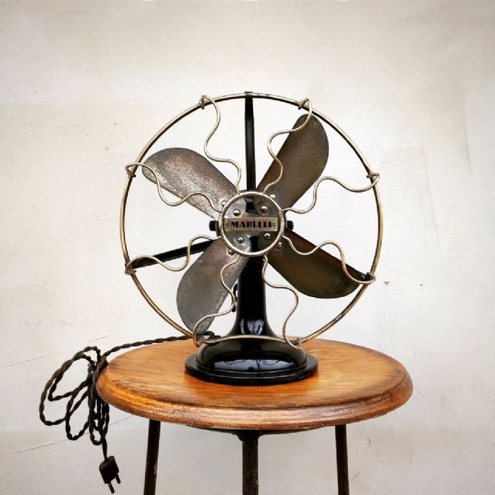 Miniatura dell'articolo Ventilatore Marelli vintage anni 30 - Oggetto n.5