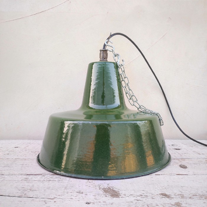 Miniatura dell'articolo Lampada industriale a sospensione vintage - Oggetto n.210