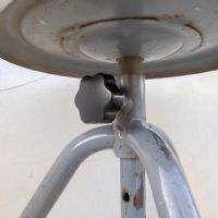 Miniatura dell'articolo Sgabello industriale Sgabello industriale in ferro vintage n.418