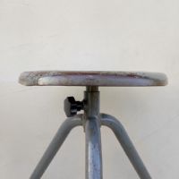 Miniatura dell'articolo Sgabello industriale Sgabello industriale in ferro vintage n.419