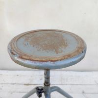 Miniatura dell'articolo Sgabello industriale Sgabello industriale in ferro vintage n.420