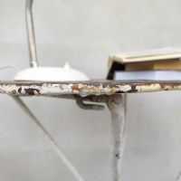 Miniatura dell'articolo Tavolo Tavolino pieghevole da giardino vintage n.436