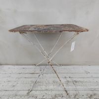 Miniatura dell'articolo Tavolo Tavolino pieghevole da giardino vintage n.436