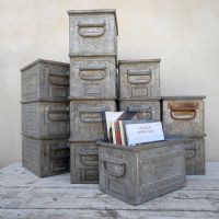 Miniatura dell'articolo Contenitore industriale impilabile metallico - Oggetto n.286
