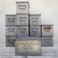 Miniatura dell'articolo Contenitore industriale impilabile metallico - Oggetto n.286