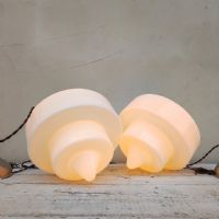 Miniatura dell'articolo Lampade a sospensione Lampade art deco a sospensione vintage (coppia) D25 n.469