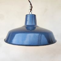 Ingrandisci l'immagine Miniatura dell'articolo Lampada industriale a sospensione Lampada industriale a sospensione francese vintage D31 n.328