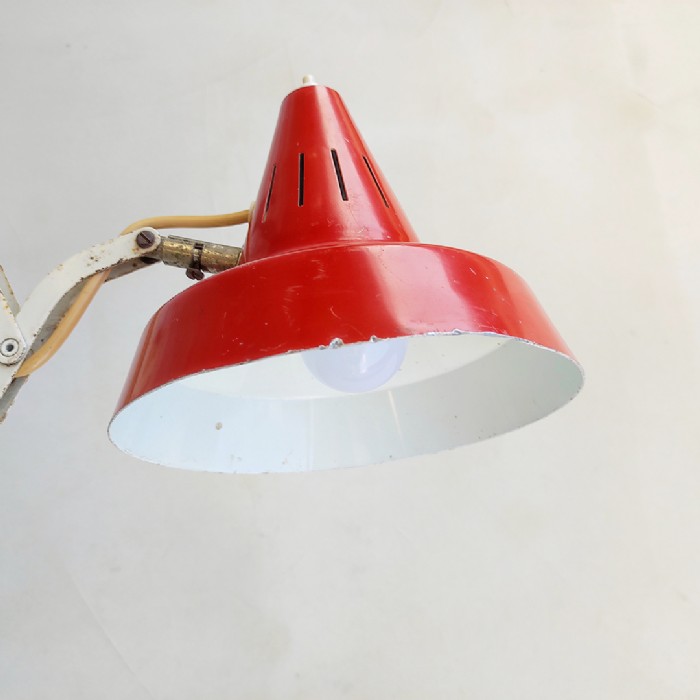 Passa il mouse sull'immagine per ingrandire Lampada da parete a pantografo vintage - foto 3