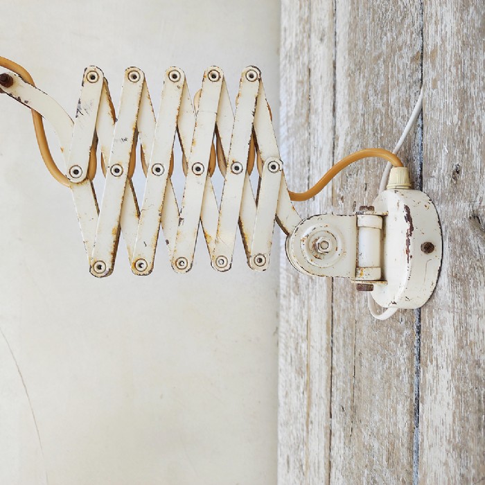 Passa il mouse sull'immagine per ingrandire Lampada da parete a pantografo vintage - foto 16