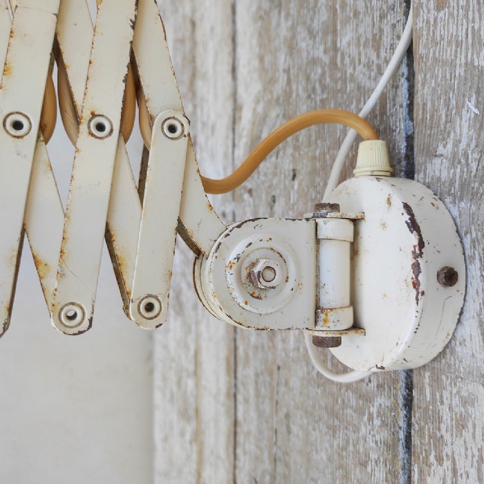 Passa il mouse sull'immagine per ingrandire Lampada da parete a pantografo vintage - foto 18