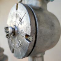 Miniatura dell'articolo Lampada industriale bunker vintage anni 60 CCCP - Oggetto n.171