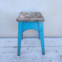 Miniatura dell'articolo Sgabello rurale vintage Sgabello rurale rustico vintage n.421