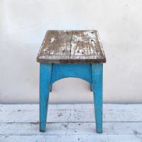 Miniatura dell'articolo Sgabello rurale vintage Sgabello rurale rustico vintage n.421