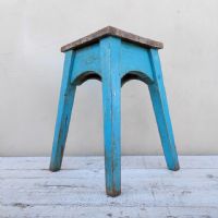Miniatura dell'articolo Sgabello rurale vintage Sgabello rurale rustico vintage n.421