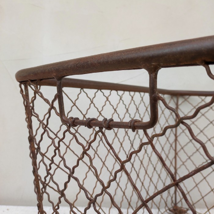 Immagine dell'articolo Contenitori Cesta industriale in ferro vintage n.422